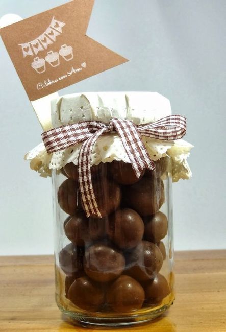 Pasitas con chocolate