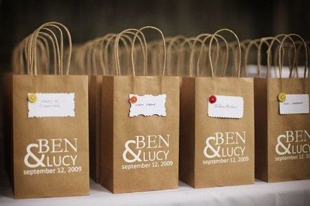 En bolsas "de regalo"