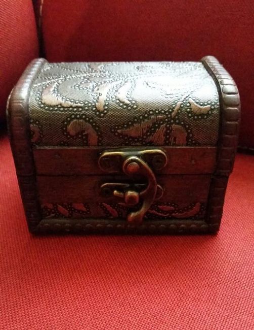 En este cofresito irán