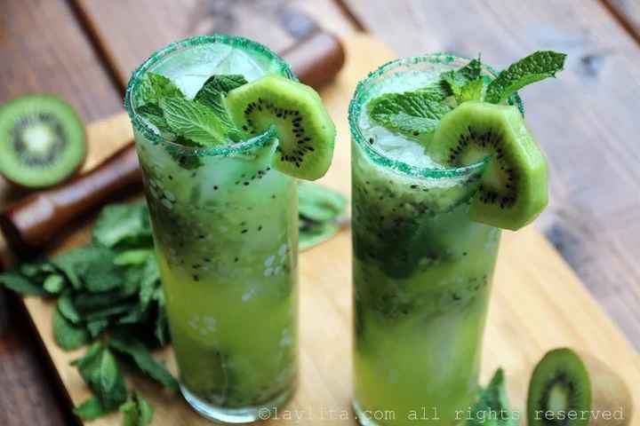 Mojito de kiwi