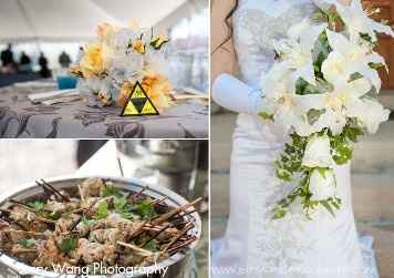 Centros de mesa y ramo