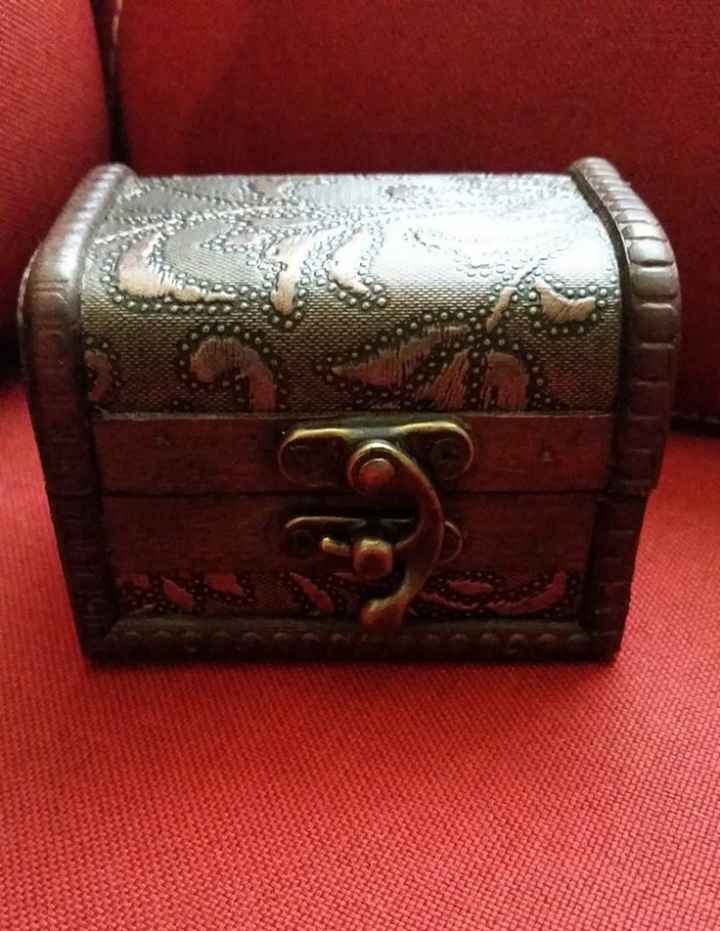 En este cofresito irán