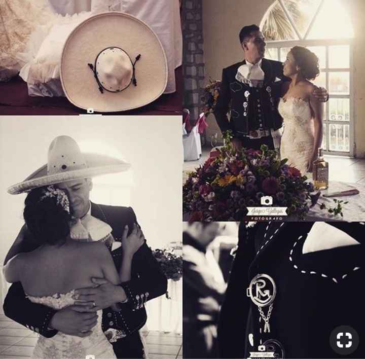 Traje de charro para el novio y los padrinos - 1