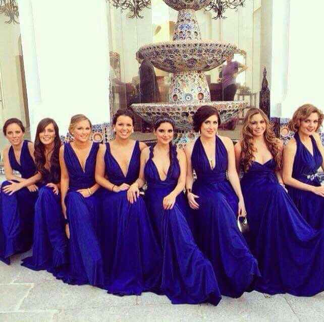 ¿cómo le hago con los vestidos de las damas de honor? - 1