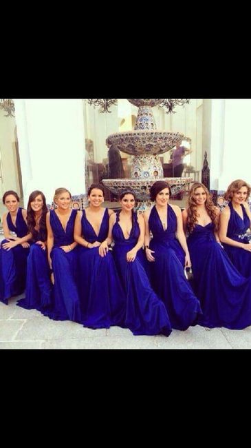 ¿De qué colores serán los vestidos de sus bellas damas? - 3