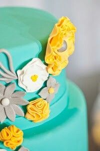 Turquesa, gris y amarillo! - 4