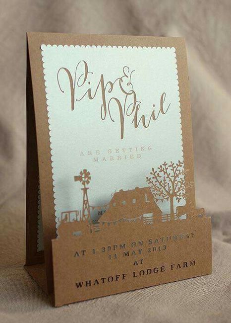 21 estilos súper originales para tus invitaciónes! - 13