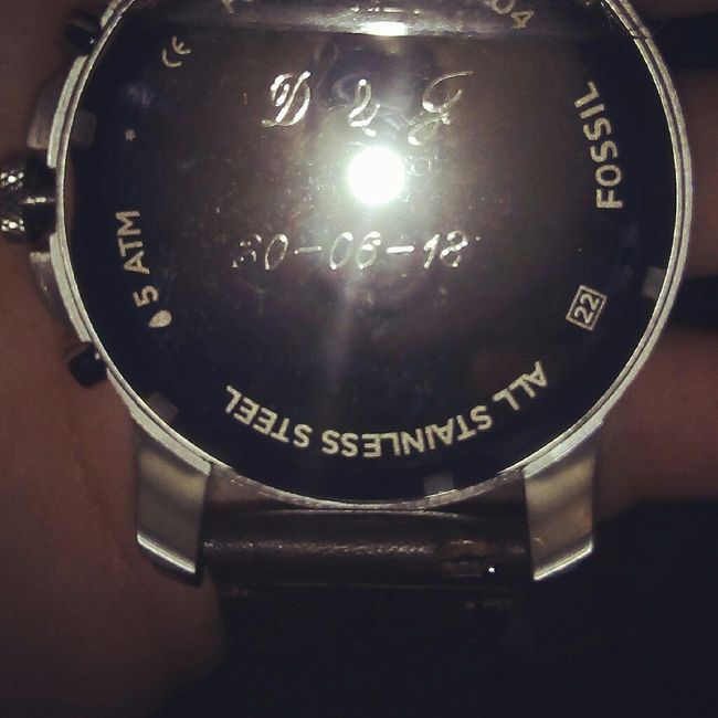  Reloj de compromiso y pastel - 2