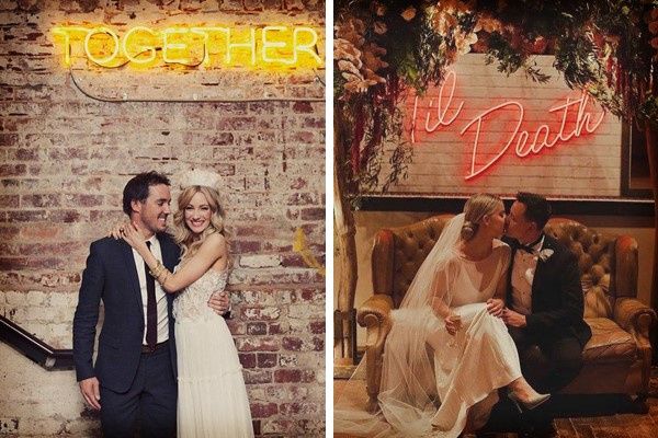 Letreros neón para la boda 3