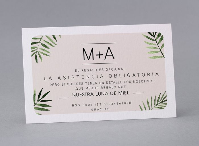 Ideas tarjeta mesa de regalos! 2