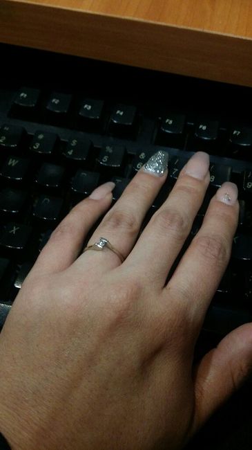 Viernes de presumir el anillo!!💍 - 1