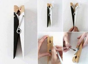 Pinzas novios para bolsas