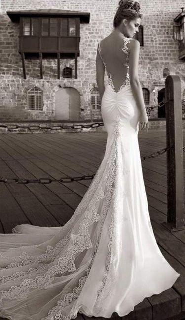 La cauda del vestido de novia 41