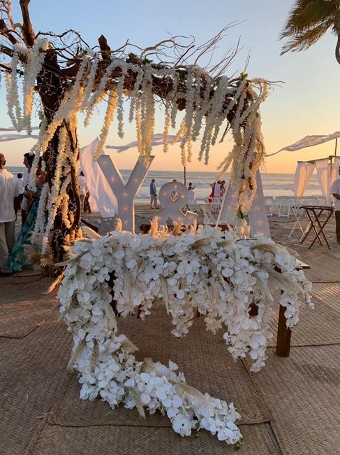 Mesa de novios