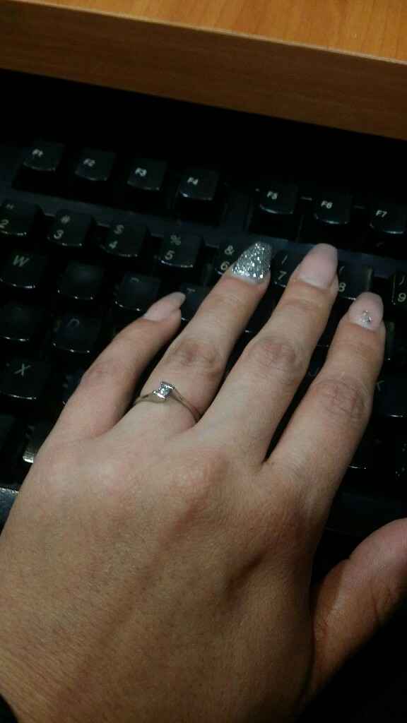 Viernes de presumir el anillo!!💍 - 1