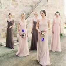 Vestidos de dama de un color o alternar dos tonos? - 2