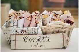 Conos con confetti o pétalos