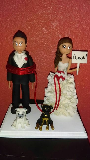 Les presento  mi cake topper - 1
