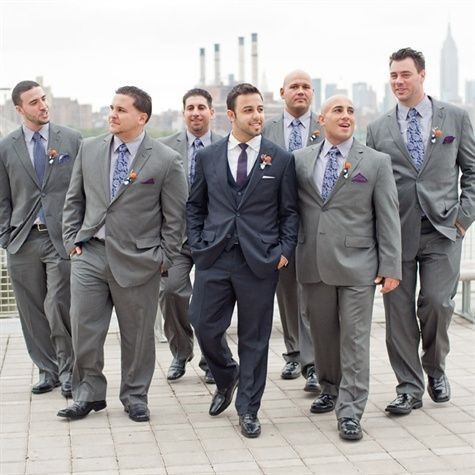 Traje del novio y caballeros 4