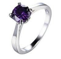 Anillos de compromiso morados 1