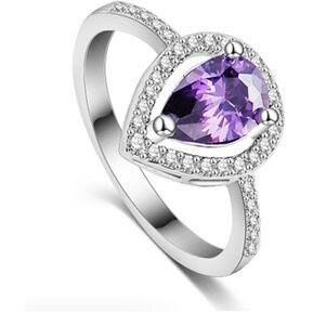 Anillos de compromiso morados 6