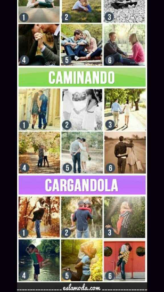 Ideas para posar con su fm - 1