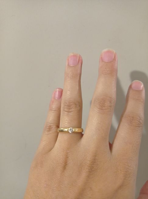 Mi anillo de compromiso Brenda - 1