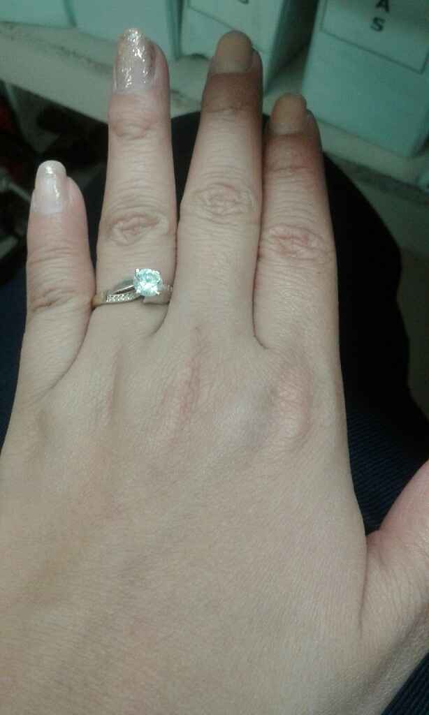 ¿Ya presumiste tu anillo de compromiso? - 1