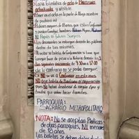 REQUISITOS CONFIRMACIÓN ADULTOS SAGRARIO METROPOLITANO 