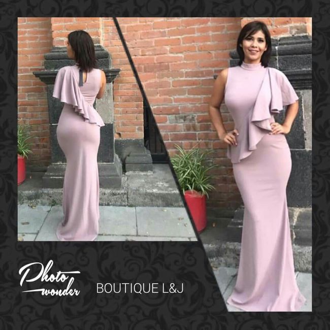 Vestido de las mamás de los novios😍 - 1