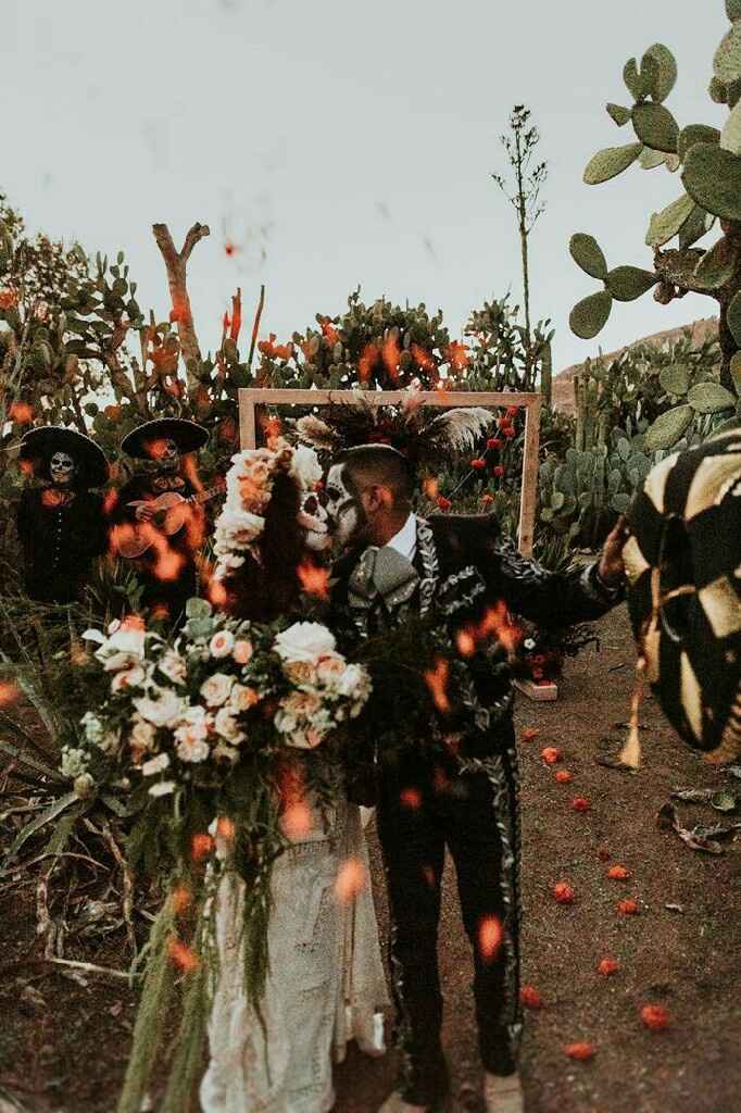 Boda temática día de muertos ayuda - 1