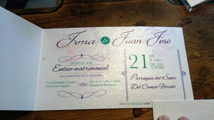  Diseño de invitaciones Listas!!! - 2