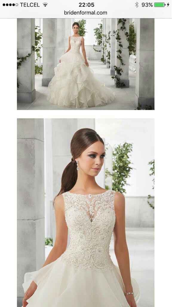 Cómo sera sus vestidos de novia - 1