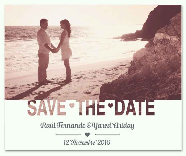 Save the date! - 1
