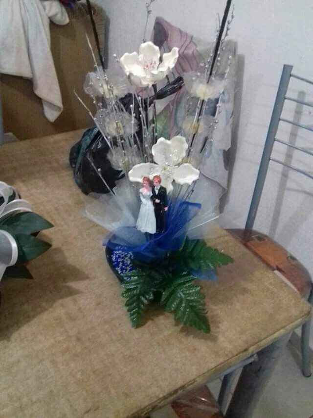  Este es mi centro de mesa y otro 2 para los padrinos - 2