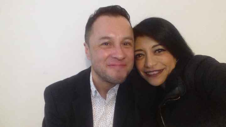 Mi morcito me pidió que fuéramos a cenar con mis papás, esta foto fue antes de ir  a la cena, y sin 