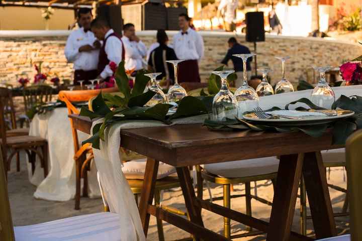 Mesa rectangular o tablon