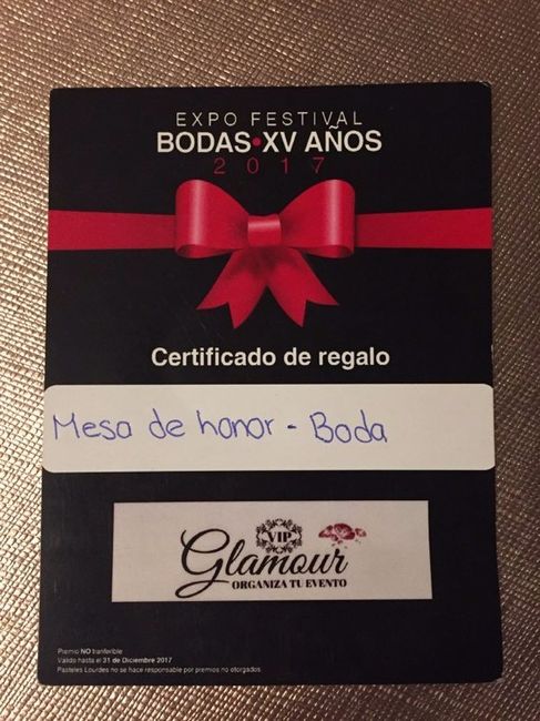Certificado de regalo