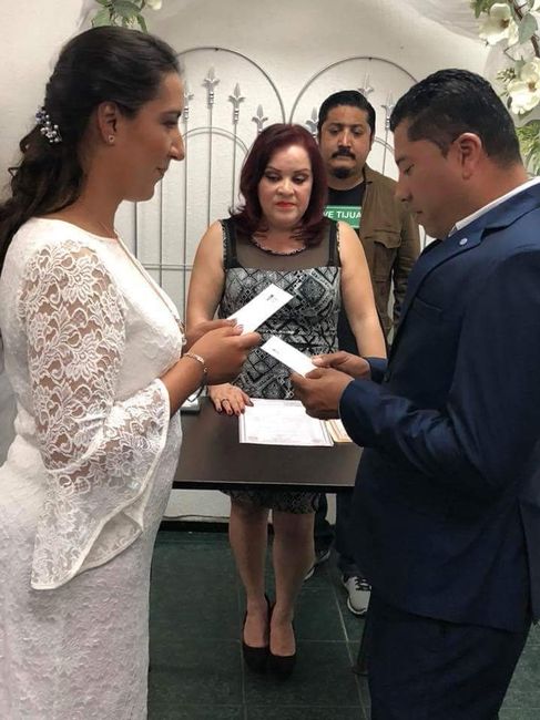 Boda por el civil - 1