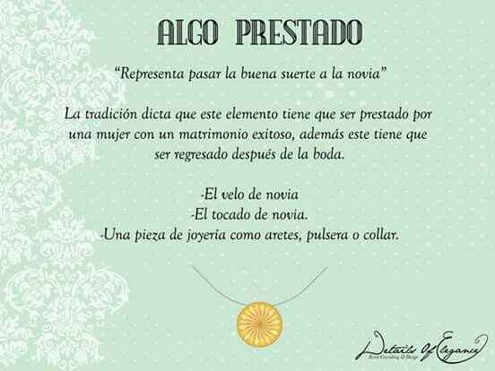 Creencias algo azul, algo prestado, algo nuevo y algo viejo. - 2