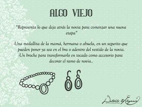 Creencias algo azul, algo prestado, algo nuevo y algo viejo. - 4