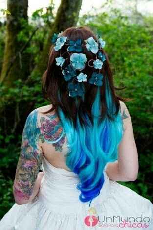 Cabello de colores - 1