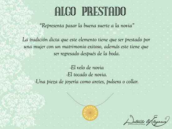 Creencias algo azul, algo prestado, algo nuevo y algo viejo. - 2