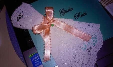 Invitaciones faciles con blondas - 4