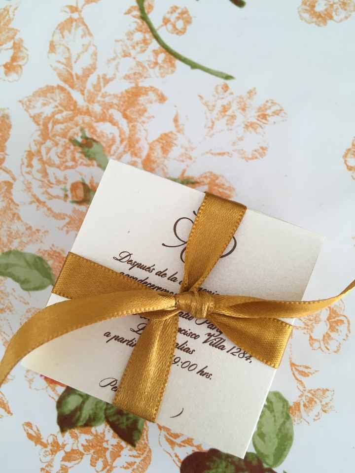 Llegaron las invitaciones!! - 4