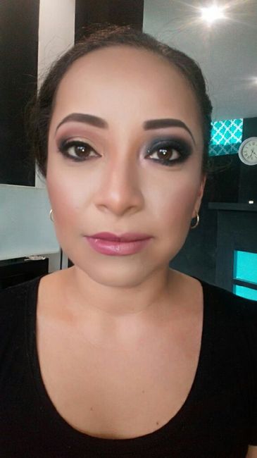  hoy fue dia de prueba de maquillaje - 2