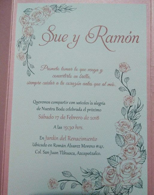  Presuman sus invitaciones - 1
