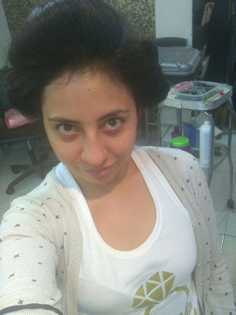  Mi prueba de peinado y maquillaje - 2