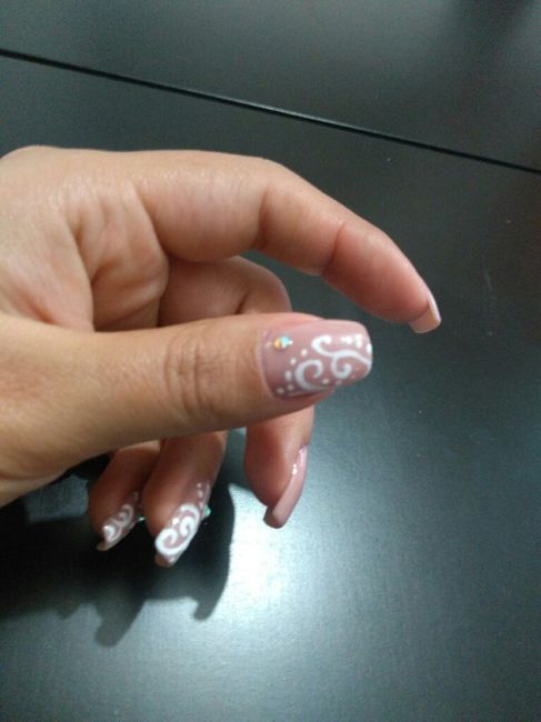 Así mis uñas de Novia - 4
