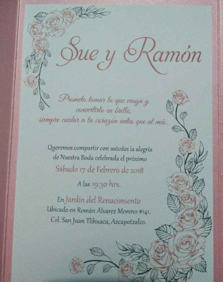  Presuman sus invitaciones - 1